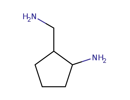 Molecular Structure of 21544-02-5 (2-aminocyclopentanemethylamine)