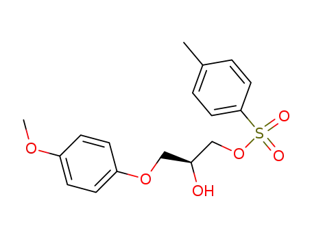 Toluene-4-sulfonic acid (S)-2-hydroxy-3-(4-methoxy-phenoxy)-propyl ester