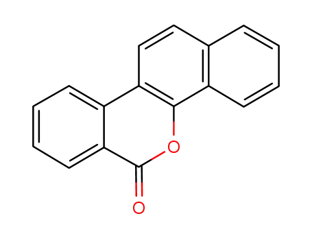 Molecular Structure of 55377-35-0 (6H-benzo[d]naphtho[1,2-b]pyran-6-one)