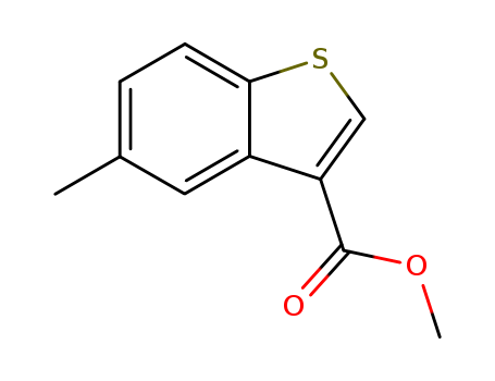 Benzo[b]thiophene-3-carboxylic acid, 5-methyl-, methyl ester
