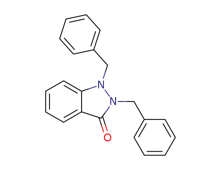 Molecular Structure of 109632-73-7 (1,2-dibenzylindazolin-3-one)
