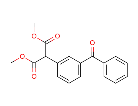 dimethyl 2-(3'-benzoyl)phenylpropanedioate