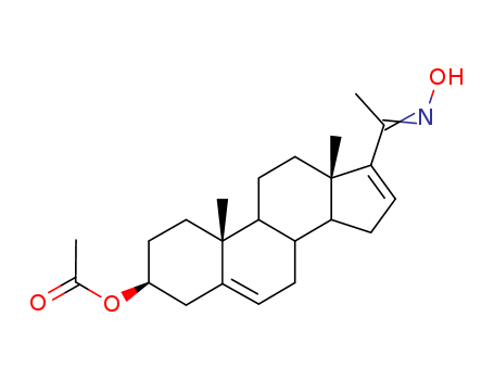 Pregna-5,16-dien-20-one,3-(acetyloxy)-, 20-oxime, (3b)-  CAS NO.2174-13-2