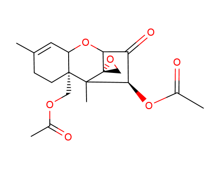 Trichothec-9-en-3-one,4,15-bis(acetyloxy)-12,13-epoxy-, (4b)- cas  2269-44-5