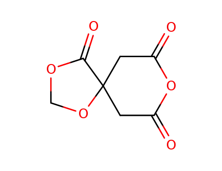 Molecular Structure of 4767-12-8 (1,3,8-Trioxaspiro[4.5]decane-4,7,9-trione)