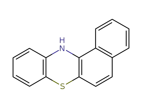 Molecular Structure of 225-83-2 (12H-Benzo[a]phenothiazine)