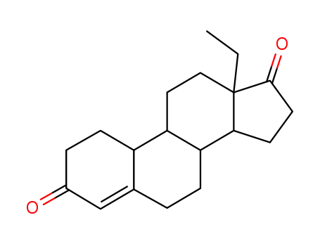 Molecular Structure of 23477-67-0 (DL-Ethylgonendione)