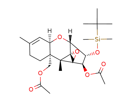 3α-tert-butyldimethylsilyloxy-12,13-epoxytrichothec-9-ene-4β,15-diol 4β,15-diacetate