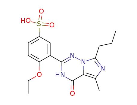 3-(1,4-Dihydro-5-Methyl-4-oxo-7-propyliMidazo[5,1-f][1,2,4]triazin-2-yl)-4-ethoxybenzenesulfonic Acid