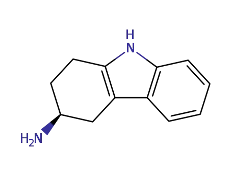Molecular Structure of 116650-34-1 (1H-Carbazol-3-amine,2,3,4,9-tetrahydro-, (3S)-)