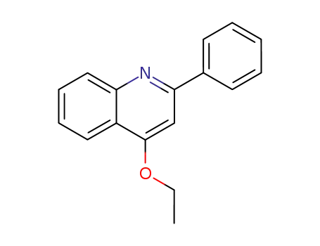 Molecular Structure of 22680-63-3 (Quinoline, 4-ethoxy-2-phenyl-)