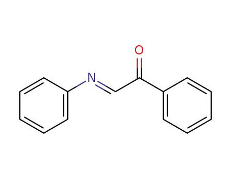 Molecular Structure of 66749-86-8 (Ethanone, 1-phenyl-2-(phenylimino)-, (2E)-)