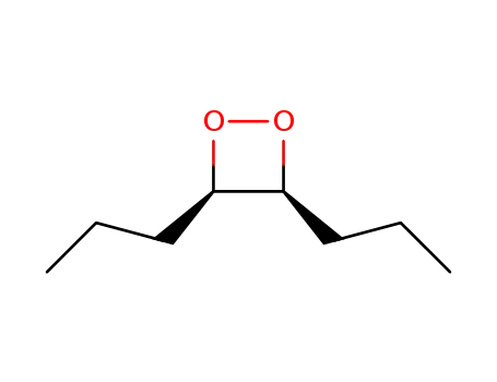 Molecular Structure of 83929-09-3 (1,2-Dioxetane, 3,4-dipropyl-, cis-)