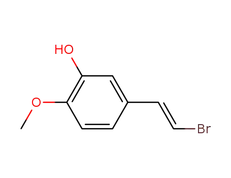Phenol, 5-[(1E)-2-bromoethenyl]-2-methoxy-