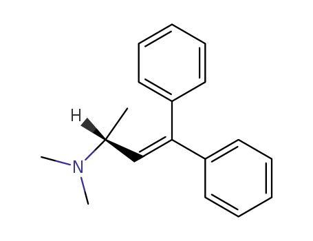 Molecular Structure of 129824-26-6 (3-Dimethylamino-1,1-diphenylbut-1-en)