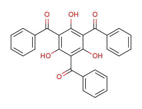 Molecular Structure of 1818-24-2 (Methanone, (2,4,6-trihydroxy-1,3,5-benzenetriyl)tris[phenyl-)