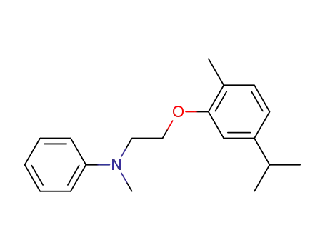 <i>N</i>-[2-(5-isopropyl-2-methyl-phenoxy)-ethyl]-<i>N</i>-methyl-aniline