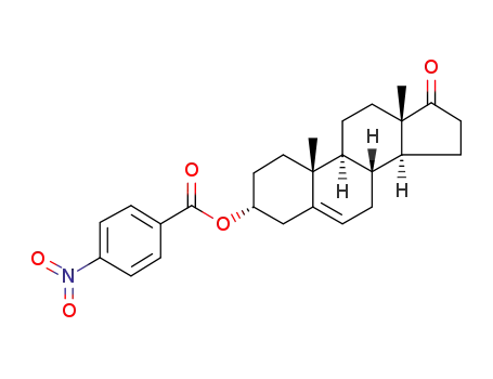 Molecular Structure of 1383292-25-8 (dehydroepiandrosterone p-nitrobenzoate)