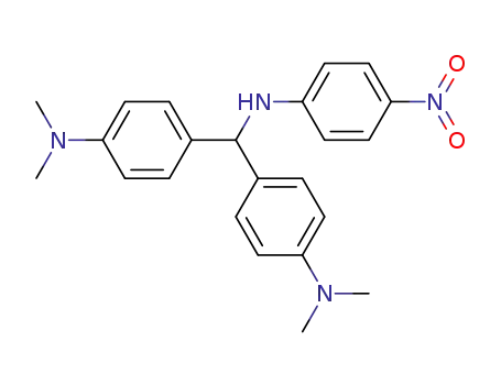 <i>N</i>-(4,4'-bis-dimethylamino-benzhydryl)-4-nitro-aniline