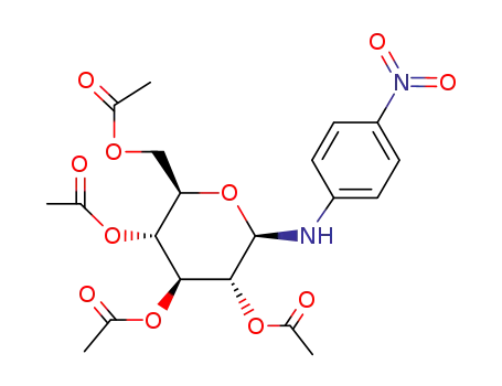 N-(4-ニトロフェニル)-2-O,3-O,4-O,6-O-テトラアセチル-β-D-グルコピラノシルアミン