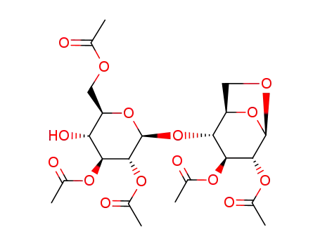 2,3,2',3',6'-penta-O-acetyl-1,6-anhydro-β-cellobiose