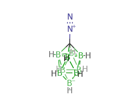 Molecular Structure of 1179328-70-1 ([closo-1-CB<sub>9</sub>H<sub>9</sub>-1-N<sub>2</sub>])