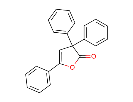 Molecular Structure of 2313-03-3 (3,3,5-triphenylfuran-2(3H)-one)