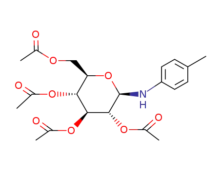 tetra-<i>O</i>-acetyl-<i>N</i>-<i>p</i>-tolyl-β-D-glucopyranosylamine