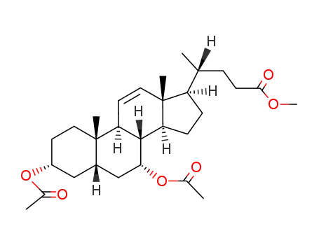 Methyl 3alpha,7alpha-diacetoxy-5beta-chol-11-en-24-oate
