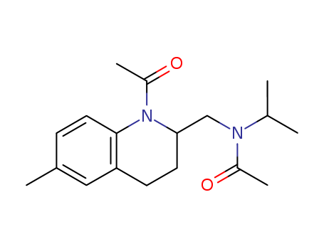 N-[(1-acetyl-6-methyl-3,4-dihydro-2H-quinolin-2-yl)methyl]-N-propan-2-ylacetamide