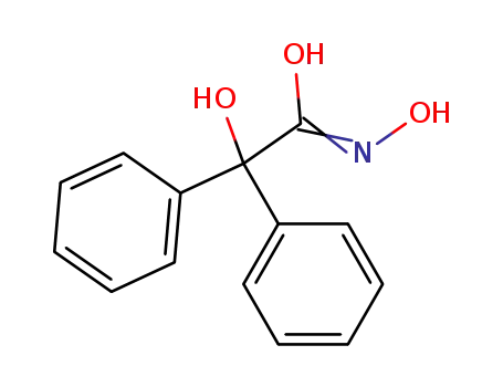 Molecular Structure of 70022-12-7 (benzilohydroxamic acid)