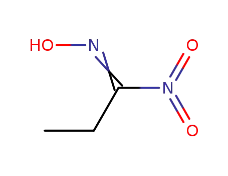 Molecular Structure of 19519-78-9 (1-Nitropropanal oxime)