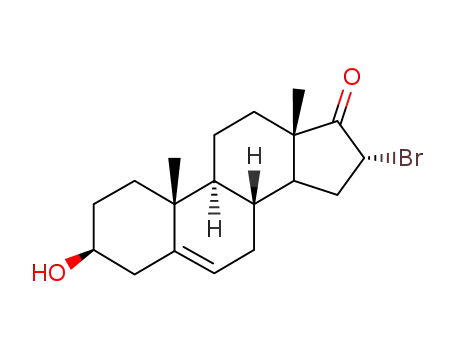 (3S,8R,9S,10R,13S,16R)-16-Bromo-3-hydroxy-10,13-dimethyl-1,2,3,4,7,8,9,10,11,12,13,14,15,16-tetradecahydro-cyclopenta[a]phenanthren-17-one