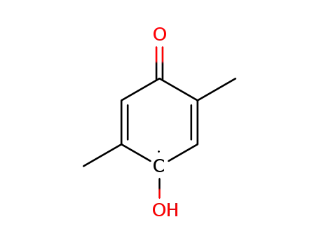 Molecular Structure of 22311-39-3 (4-Hydroxy-2,5-dimethyl-phenoxyl)