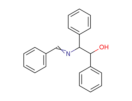 Molecular Structure of 70981-26-9 (α'-benzylidenamino-bibenzyl-α-ol)