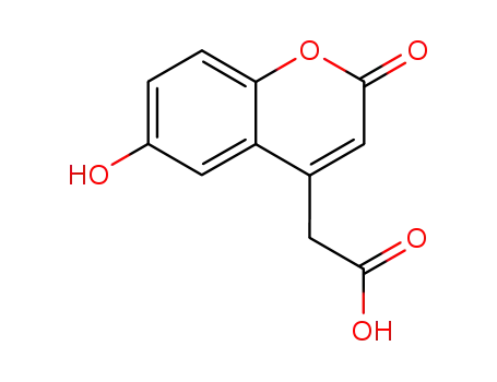 2-(6-hydroxy-2-oxo-2H-chromen-4-yl)acetic acid