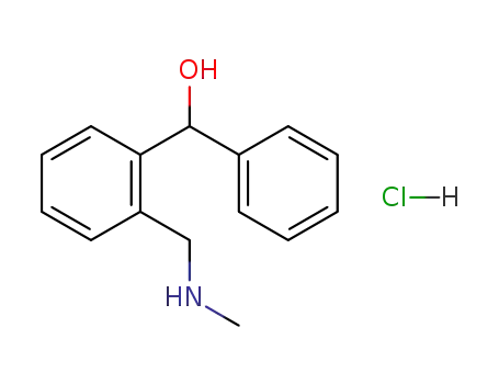 1-((2-(methylamino)methyl)phenyl)-1-phenylmethanol hydrochloride