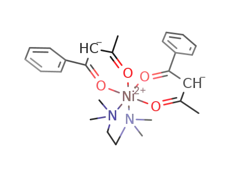 [Ni(1-phenylbutane-1,3-dionate)2(N,N,N',N'-tetramethylethylenediamine)]