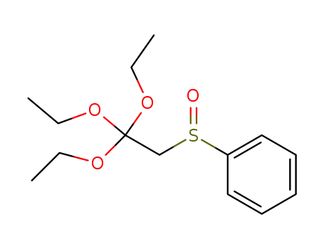 Benzene, [(2,2,2-triethoxyethyl)sulfinyl]-