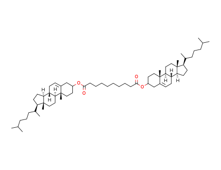 Cholest-5-en-3-ol (3b)-, 3,3'-decanedioate