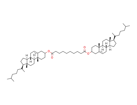 Molecular Structure of 23394-16-3 (bis[cholest-5-en-3beta-yl] sebacate)