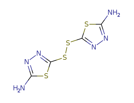 5,5'-Disulfanediylbis(1,3,4-thiadiazol-2-amine)
