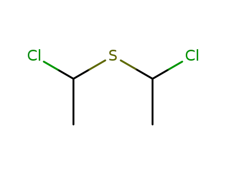 Molecular Structure of 40709-87-3 (Ethane, 1,1'-thiobis[1-chloro-)