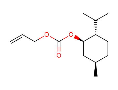 Molecular Structure of 76648-56-1 (menthyl allyl carbonate)