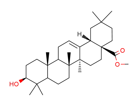 Molecular Structure of 1724-17-0 (Methyl oleanolate)