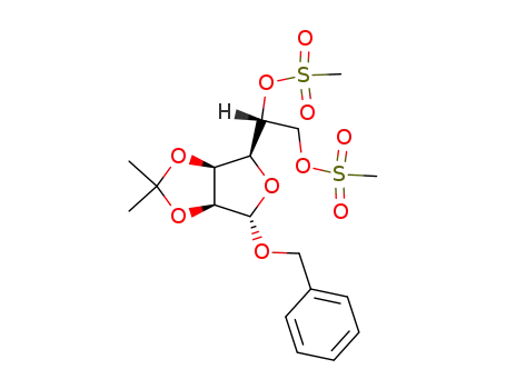 벤질 2-O,3-O-이소프로필리덴-α-D-만노푸라노시드 비스(메탄술포네이트)
