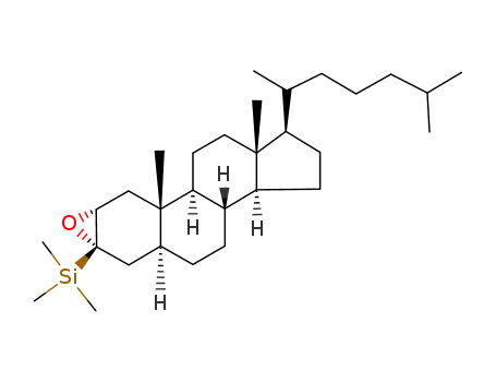 Silane, (2,3-epoxycholestan-3-yl)trimethyl-