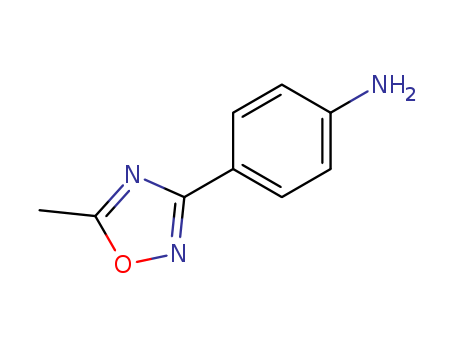 4-(5-Methyl-1,2,4-oxadiazol-3-yl)aniline cas  10185-68-9