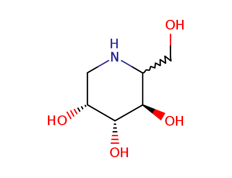 3,4,5-Piperidinetriol, 2-(hydroxymethyl)-
