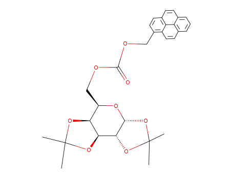 1,2,3,4-di-O-isopropylidene-D-galactopyranosyl pyren-1-ylmethoxycarbonate